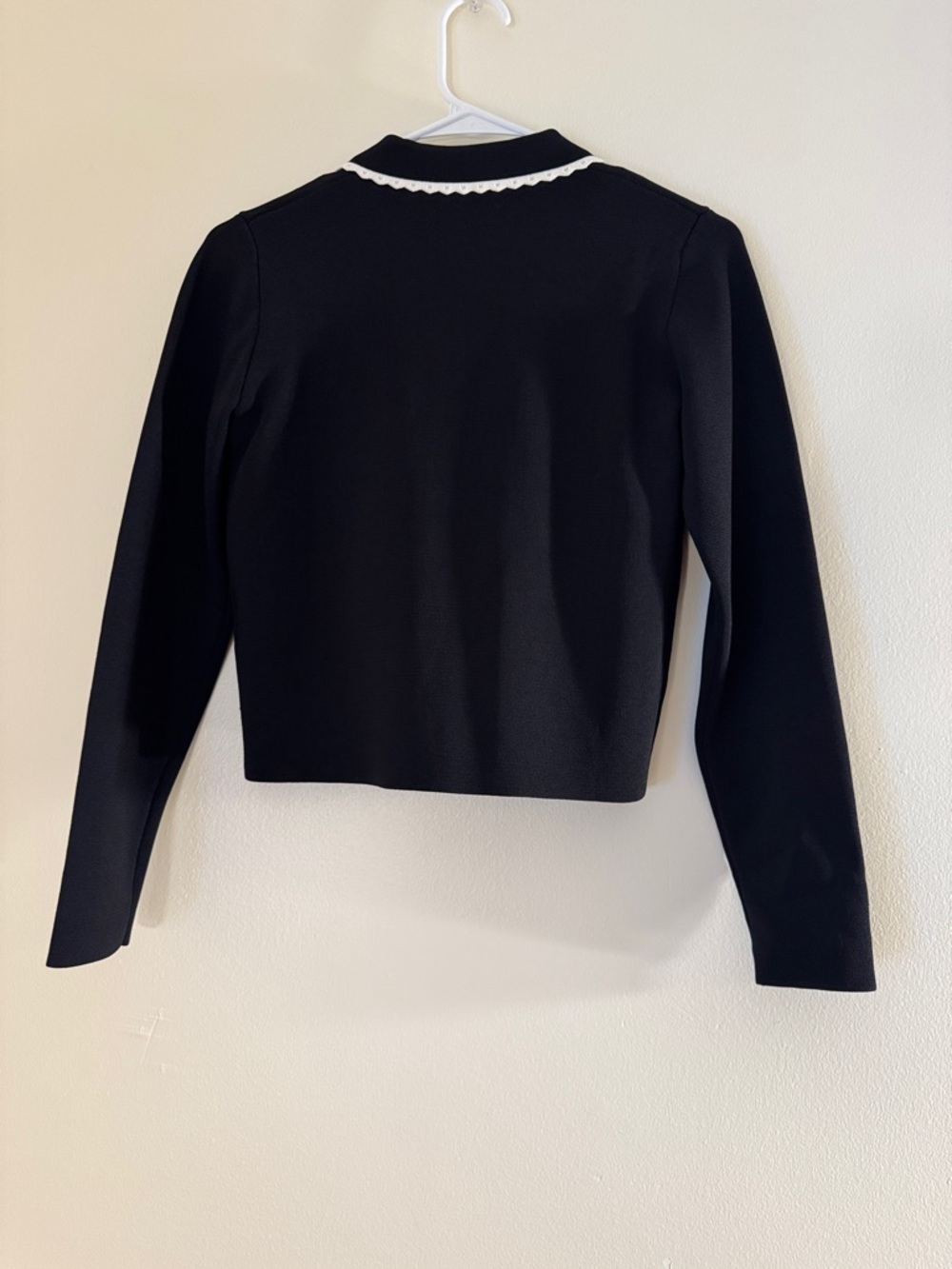 SANDRO PARIS Leanna Crop Knit Cardigan & Crop Tank Set - Picture 7 of 13